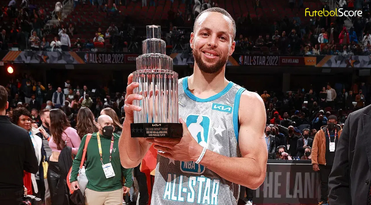 Curry brilha, é eleito MVP e 'Velha Guarda' do Time Shaq vence a 'final' do novo All-Star Game da NBA
