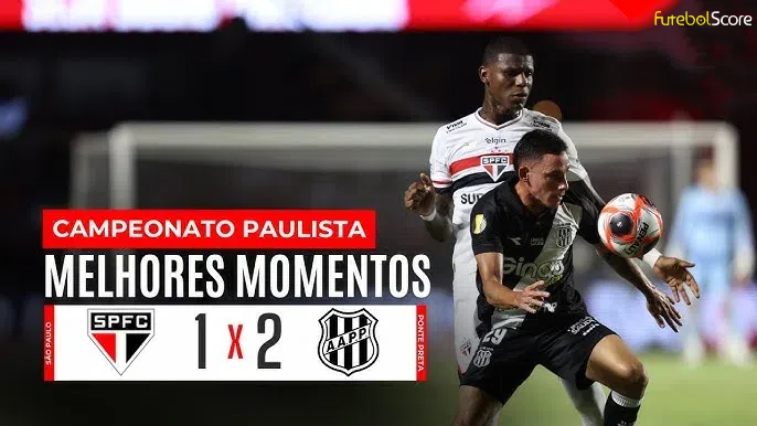 São Paulo sai na frente, mas leva virada da Ponte Preta e complica a situação do Palmeiras no Paulistão