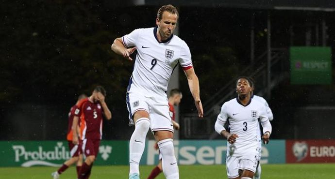 ฟุตบอลโลก รอบคัดเลือก โซนยุโรป - ลัตเวีย 0-5 อังกฤษ