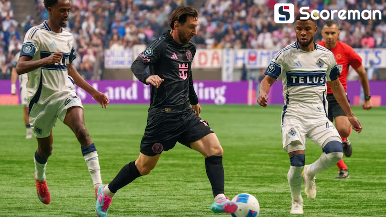 화이트캡스, 인터 마이애미에 2-0 제압...'90분 풀타임' 메시 침묵