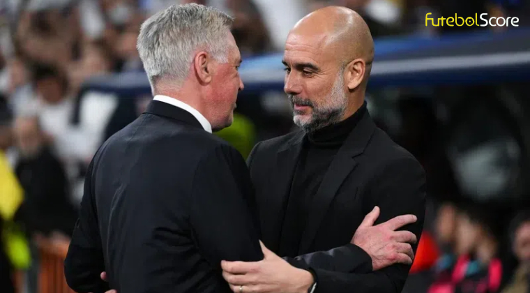 Man City e Real Madrid são os favoritos? Guardiola evita jogadores como Vinnie Jr: 'Não podemos controlá-los o tempo todo'