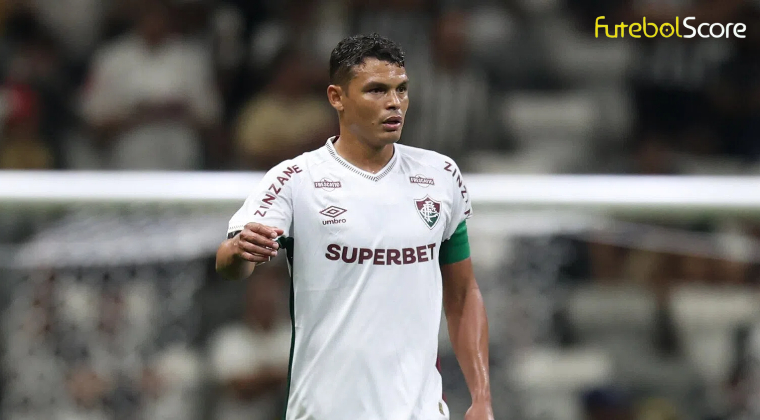 Thiago Silva critica desempenho do Fluminense após revés no fim para o Atlético: 'Time que quer ser campeão não pode tomar tanto gol'