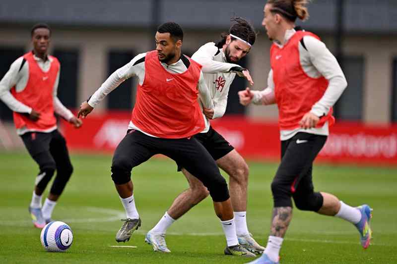รูปภาพการฝึกซ้อม: ลิเวอร์พูลตั้งเป้าหมายไว้ที่เกมใหญ่กับท็อตแน่มที่แอนฟิลด์