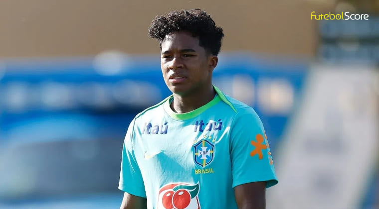 Endrick confessa que esperava ser chamado por Dorival e teme ficar fora da Copa