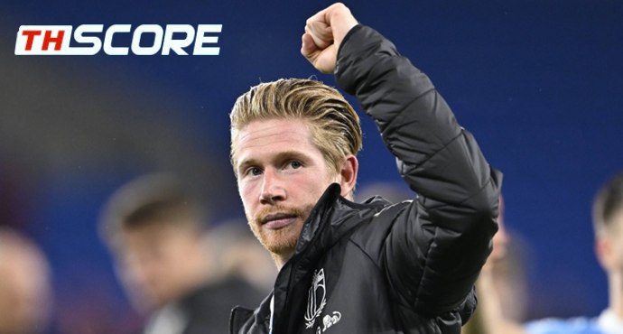 แข้งแกนหลักคนเดียว! เดอ บรอยน์ (34) แบกเบลเยียมซัด 6 ลูก