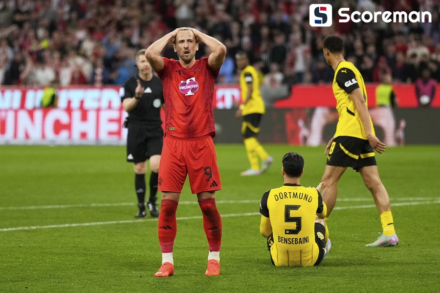 바이에른 뮌헨, 도르트문트와 2-2 무승부...'김민재 54분 활약'