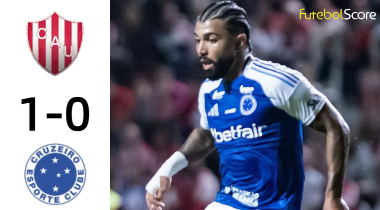 Com um time misto, o Cruzeiro sofreu um gol no último minuto e amargou uma derrota na estreia pela Sul-Americana.