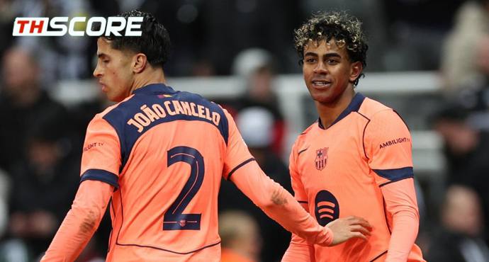 ยูฟ่าแชมเปียนส์ลีก - นิวคาสเซิ่ล ยูไนเต็ด 1-1 บาร์เซโลน่า