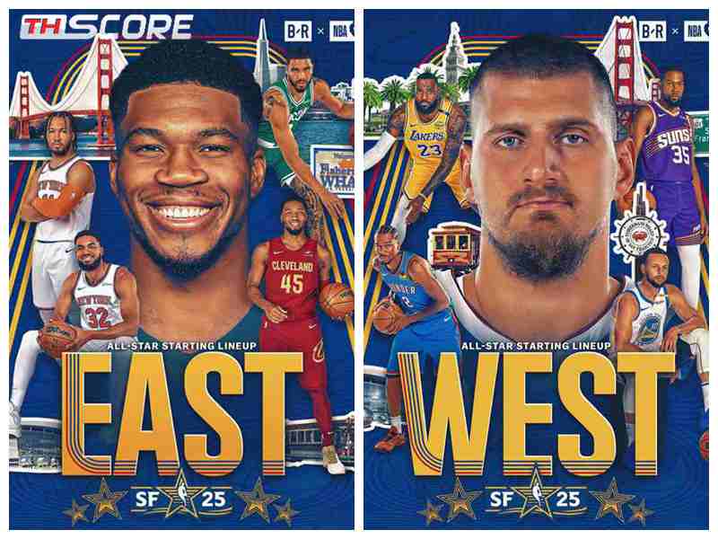 ​รายชื่อผู้เล่นตัวจริง NBA ออลสตาร์: เจมส์และเคอร์รี่ติดโผ
