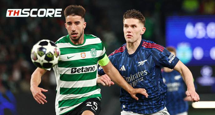 ยูฟ่าแชมเปียนส์ลีก - สปอร์ติ้ง ลิสบอน 0-1 อาร์เซน่อล