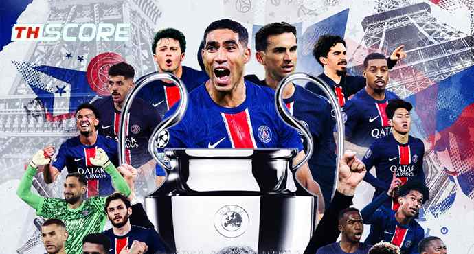 🏆️ ปารีสคว้าแชมป์ UCL สร้างสถิติคว้า 4 แชมป์ในฤดูกาลเดียว👑