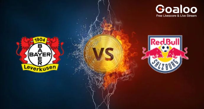 UEFA Champions League---Bayer Leverkusen VS Red Bull Salzburg