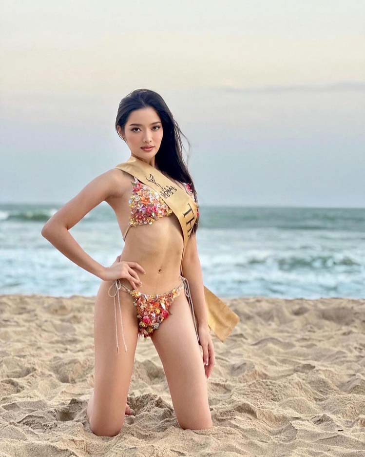 กานต์ ชนนิกานต์ นางสาวไทย 2566 นุ่งบิกินี่ โชว์หุ่นสวยปัง สะดุดตา ขยี้ใจ