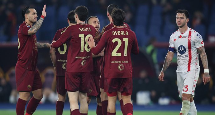 คว้าชัย 3 นัดรวดในเซเรียอา❗ โรม่า 4-0 มอนซ่า