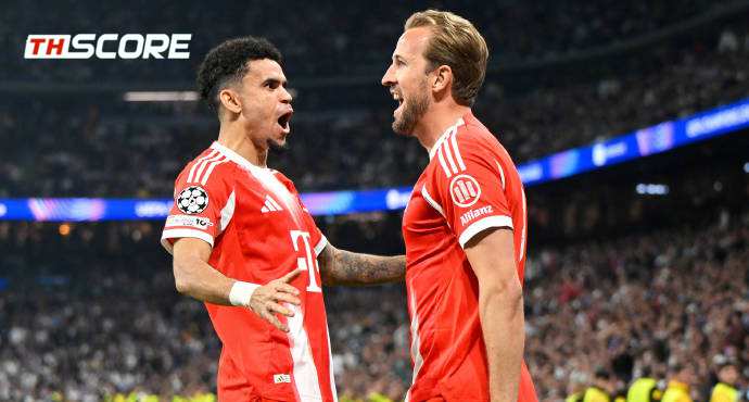 ยูฟ่าแชมเปียนส์ลีก - เรอัล มาดริด 1-2 บาเยิร์น มิวนิค