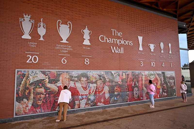อัพเดทกำแพงแชมป์ของ LFC เพื่อฉลองแชมป์ลีกสมัยที่ 20