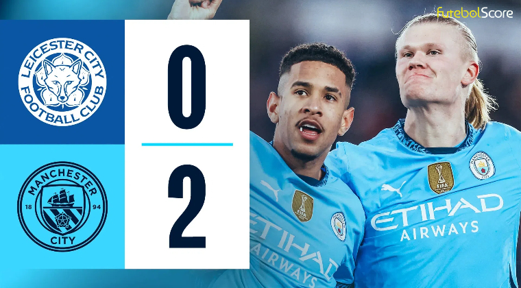 Resultado | Leicester 0:2 Manchester City