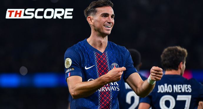 ลีกเอิง ฝรั่งเศส - ปารีส แซงต์ แชร์กแมง 1-0 อองเช่ร์