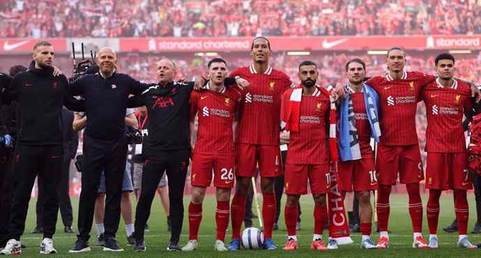 ความสุขล้น Anfield ฉลองแชมป์ลีกของลิเวอร์พูล