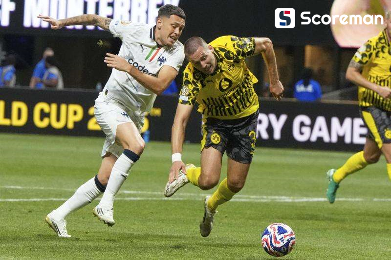 도르트문트, 2-1 몬테레이 제압 클럽월드컵 8강행... 기라시 '멀티골'