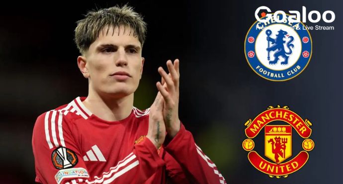 Chelsea Target Manchester United's Alejandro Garnacho in Bold Transfer Move