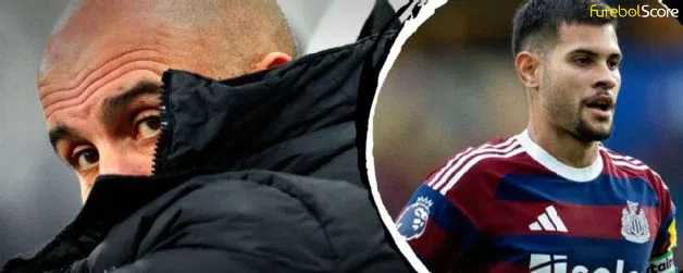 O Manchester City tem de gastar muito para contratar Bruno Guimarães e o “novo Rodrigo” depois de um volume de negócios de R$ 5,5 bilhões, exige Pep Guardiola