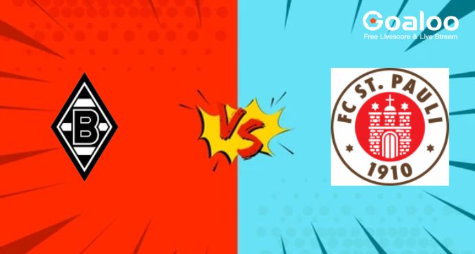 German Bundesliga---Borussia Monchengladbach VS St. Pauli