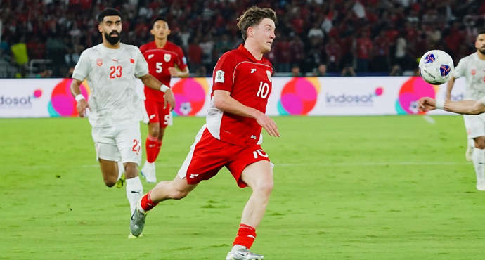 ฟุตบอลโลกรอบคัดเลือก - อินโดนีเซียชนะบาห์เรน 1-0