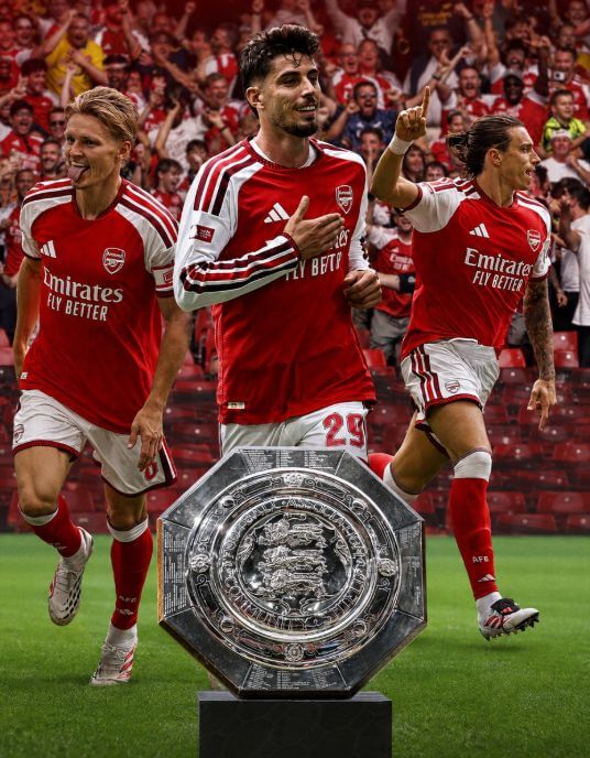Khởi đầu vô địch! Arsenal giành Community Shield thứ 18, danh hiệu thứ 5 của Arteta