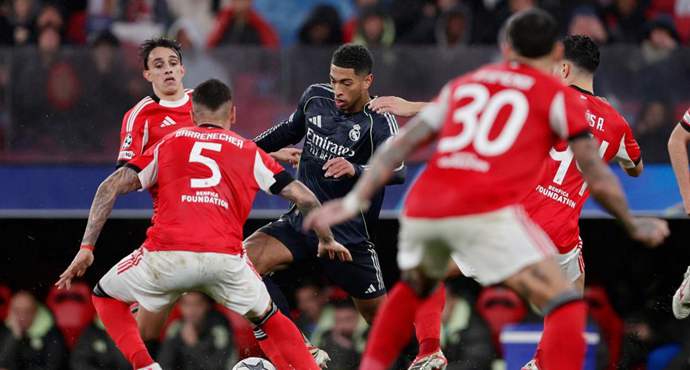 ยูฟ่าแชมเปียนส์ลีก - เบนฟิก้า 2-4 เรอัล มาดริด