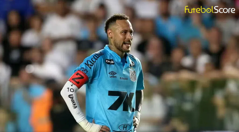 Neymar testa positivo para COVID-19 e é afastado das atividades do Santos