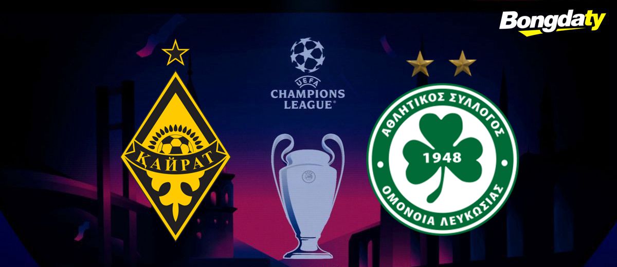 FC Kairat Almaty VS Omonia Nicosia FC 22:00 29/07/29 UEFA Champions League