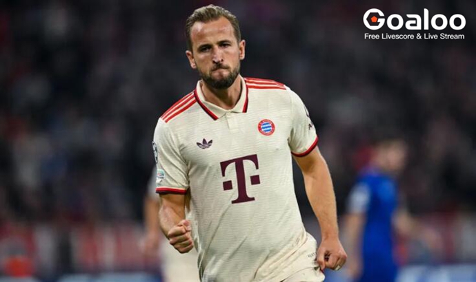 Bayern Munich 9 - Dinamo Zagreb 2: Harry Kane becomes record English goal scorer in the Champions League