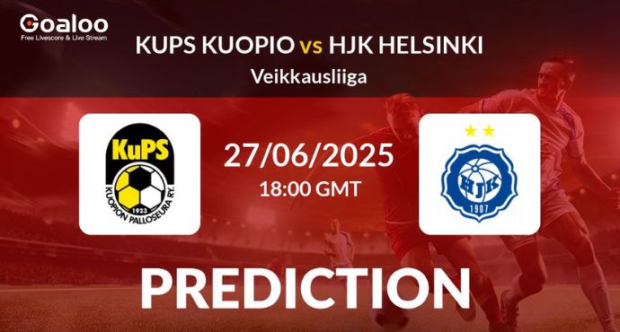 Battle for Supremacy: KuPS Host In-Form HJK in Veikkausliiga Showdown