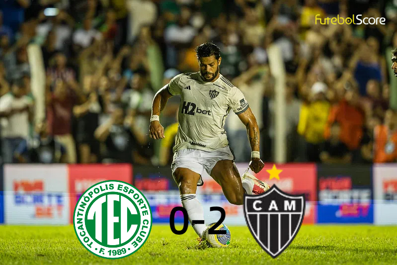 Hulk sai do banco e garante classificação sofrida do Atlético-MG contra o Tocantinópolis na Copa do Brasil