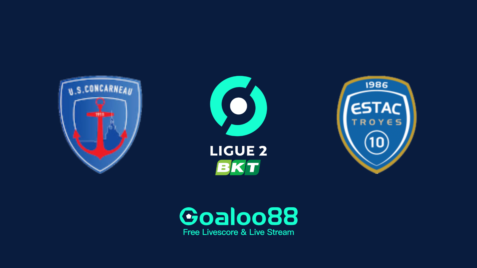 Concarneau VS Troyes Prediction France Ligue 2