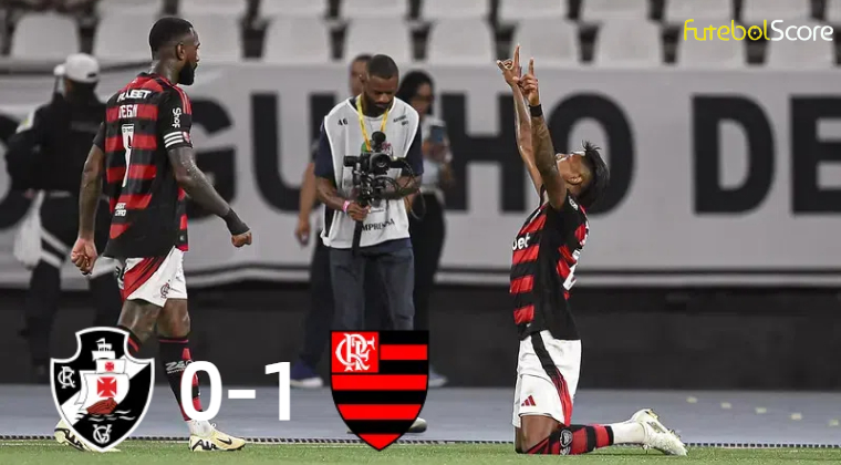 Bruno Henrique brilha com um golaço, Flamengo derrota o Vasco mais uma vez e fica a um passo da final do Carioca