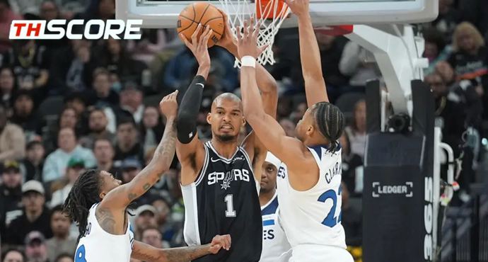 NBA - ซานแอนโตนิโอ สเปอรส์ 126-123 มินเนโซต้า ทิมเบอร์วูล์ฟส