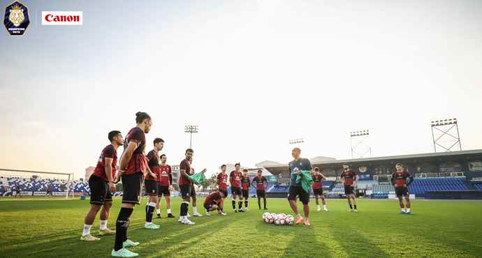 ภาพบรรยากาศการฝึกซ้อมของเหล่าขุนพล