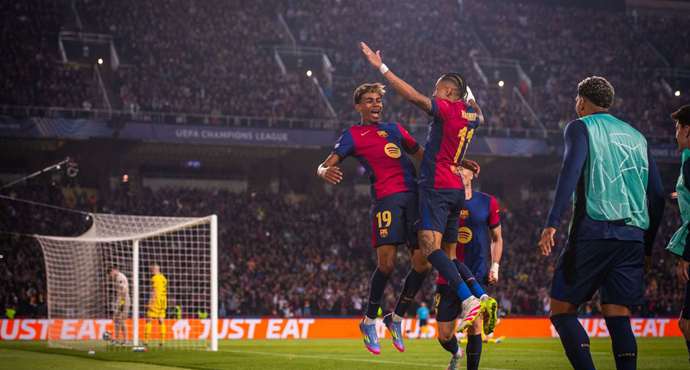 ภาพมหัศจรรย์ - บาร์เซโลน่า เอาชนะ ดอร์ทมุนด์ 4-0