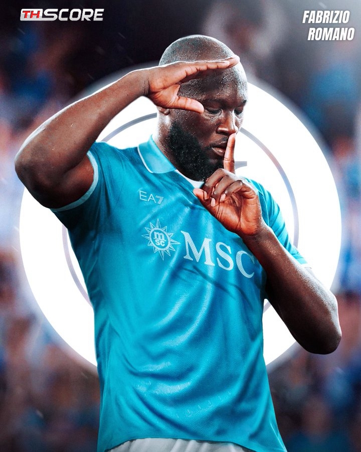 ลูกากูร่วมนาโปลีด้วยค่าตัว 30 ล้าน + 15 ล้านยูโร