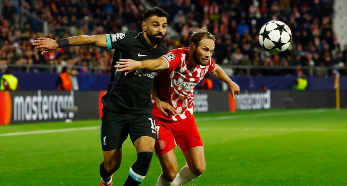 ผลบอล ลิเวอร์พูล บุกดับ จิโรนา คว้าชัย 6 นัดรวด รั้งจ่าฝูง ยูฟ่า แชมเปียนส์ลีก