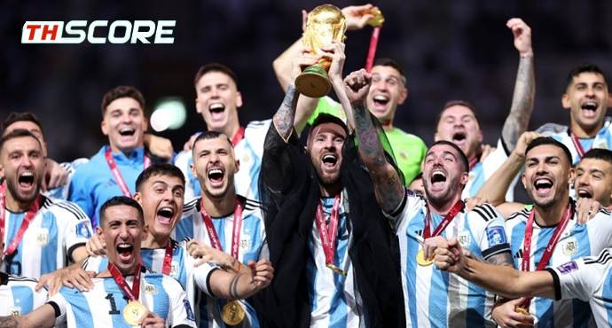 นักข่าว: อาร์เจนติน่าวางแผนโชว์ถ้วยแชมป์โลกในเกมดวลบราซิล