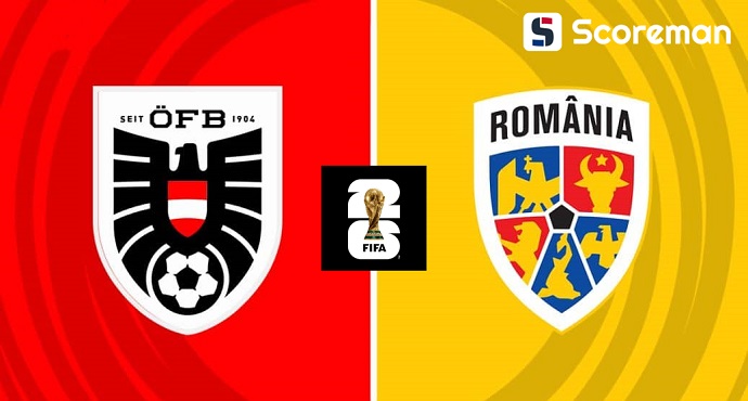 6월8일 FIFA 월드컵 유럽 지역 예선 - 오스트리아 VS 루마니아 해외축구 분석 프리뷰