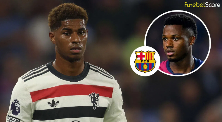 O Barcelona está pronto para oferecer Ansu Fati em um acordo para contratar Marcus Rashford