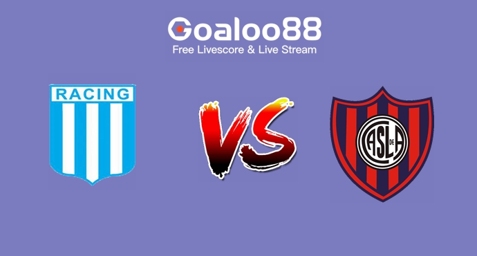 Racing Club VS San Lorenzo Argentine Division 1