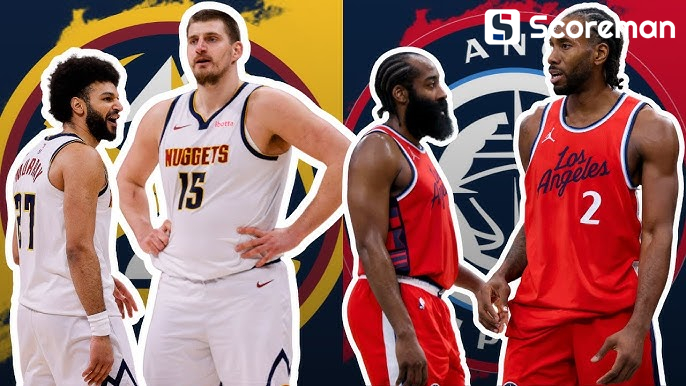 4월22일 NBA PO 2차전 - 덴버 너겟츠 VS LA 클리퍼스 느바 분석
