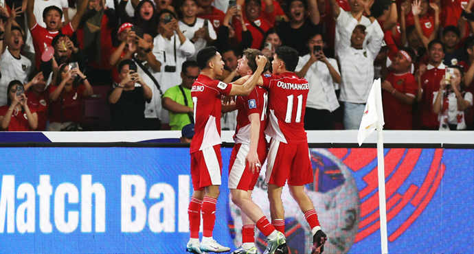 ฟุตบอลโลกรอบคัดเลือก - อินโดนีเซียชนะบาห์เรน 1-0