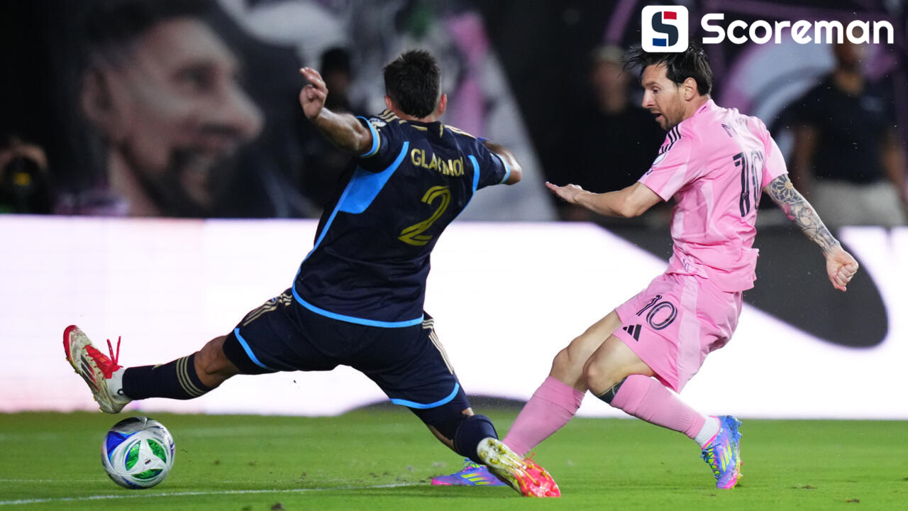 인터 마이애미, 필라델피아 유니온에 2-1 승리...동부 선두 달환